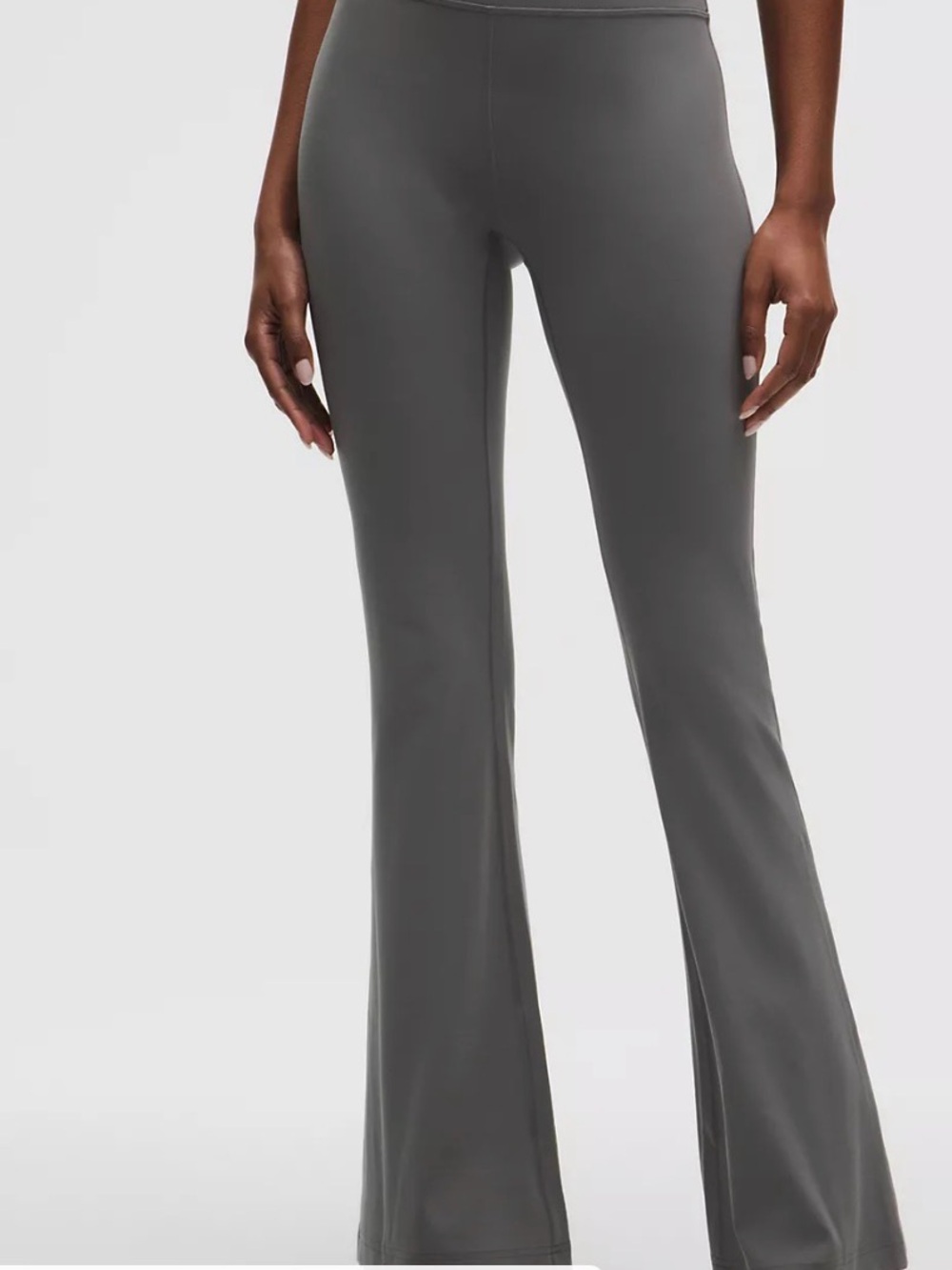 Lululemon Groove Pants SHR Flare *Nulu - Charcoal Gray Leggings